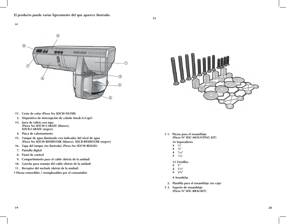 Black & Decker SDC740 User Manual | Page 11 / 19