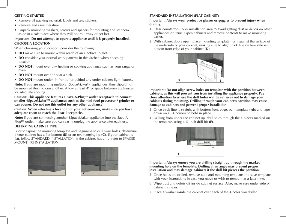 Black & Decker SDC740 User Manual | Page 4 / 19