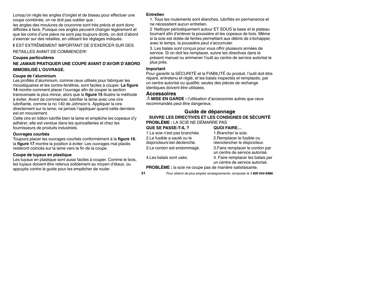 Black & Decker Fire Storm FS1500CMS User Manual | Page 31 / 47