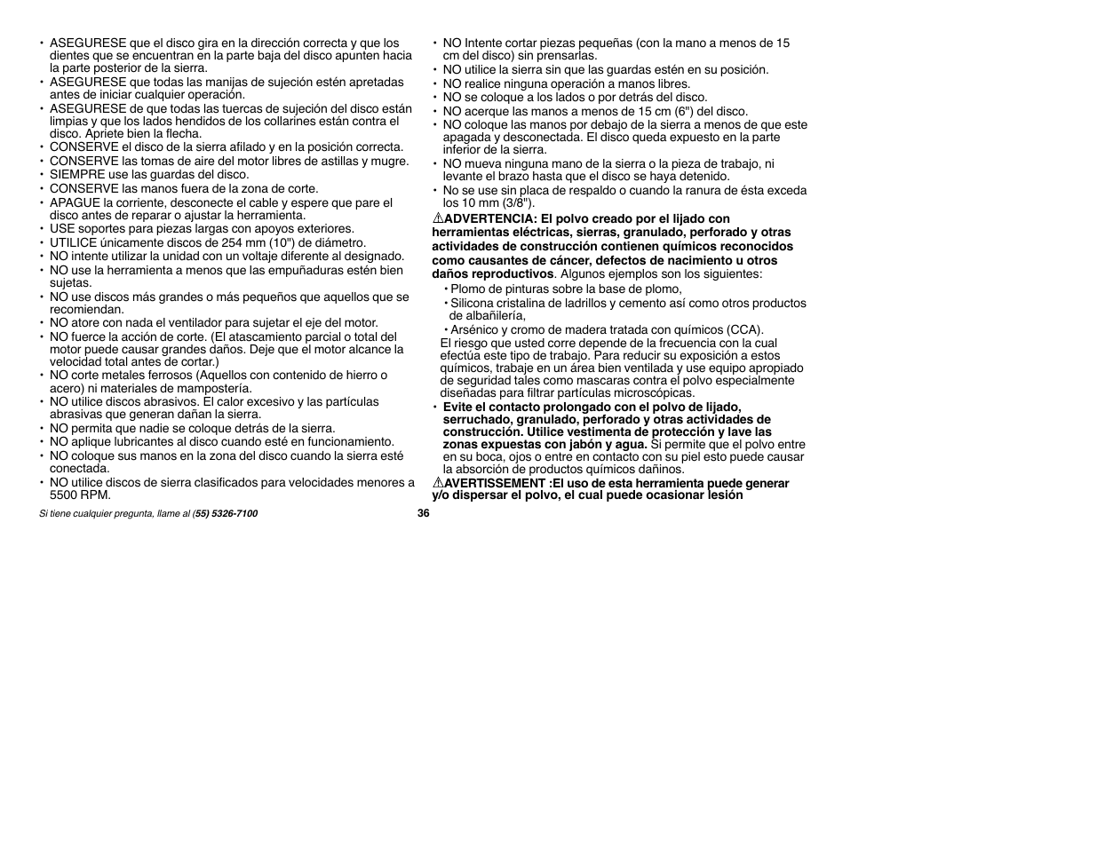 Black & Decker Fire Storm FS1500CMS User Manual | Page 36 / 47