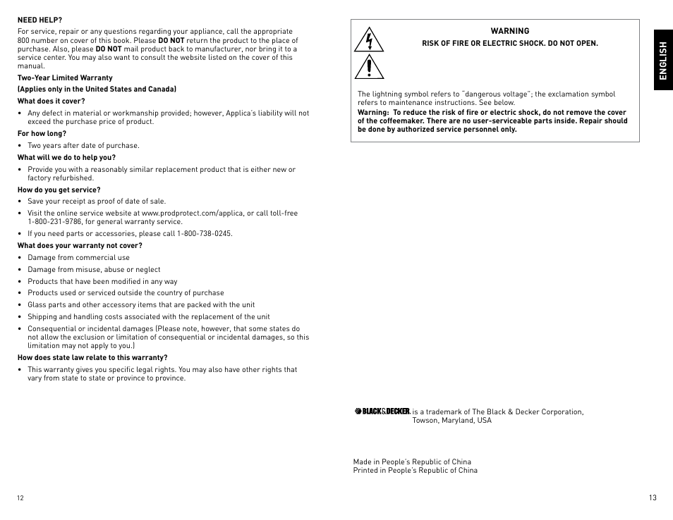 Black & Decker BCM1410B User Manual | Page 7 / 15