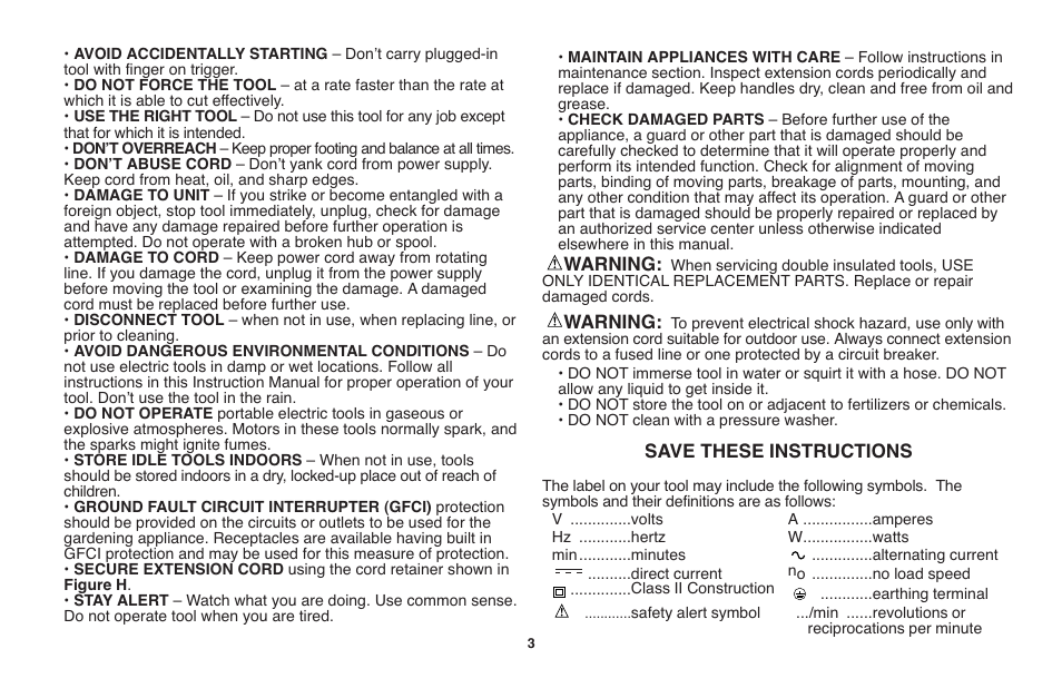 Black & Decker GH710 User Manual | Page 3 / 37