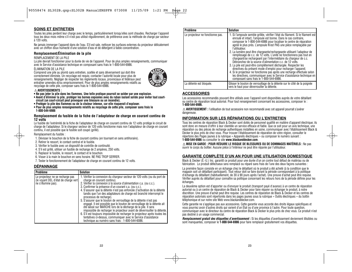 Black & Decker Power Series 90558474 User Manual | Page 12 / 12
