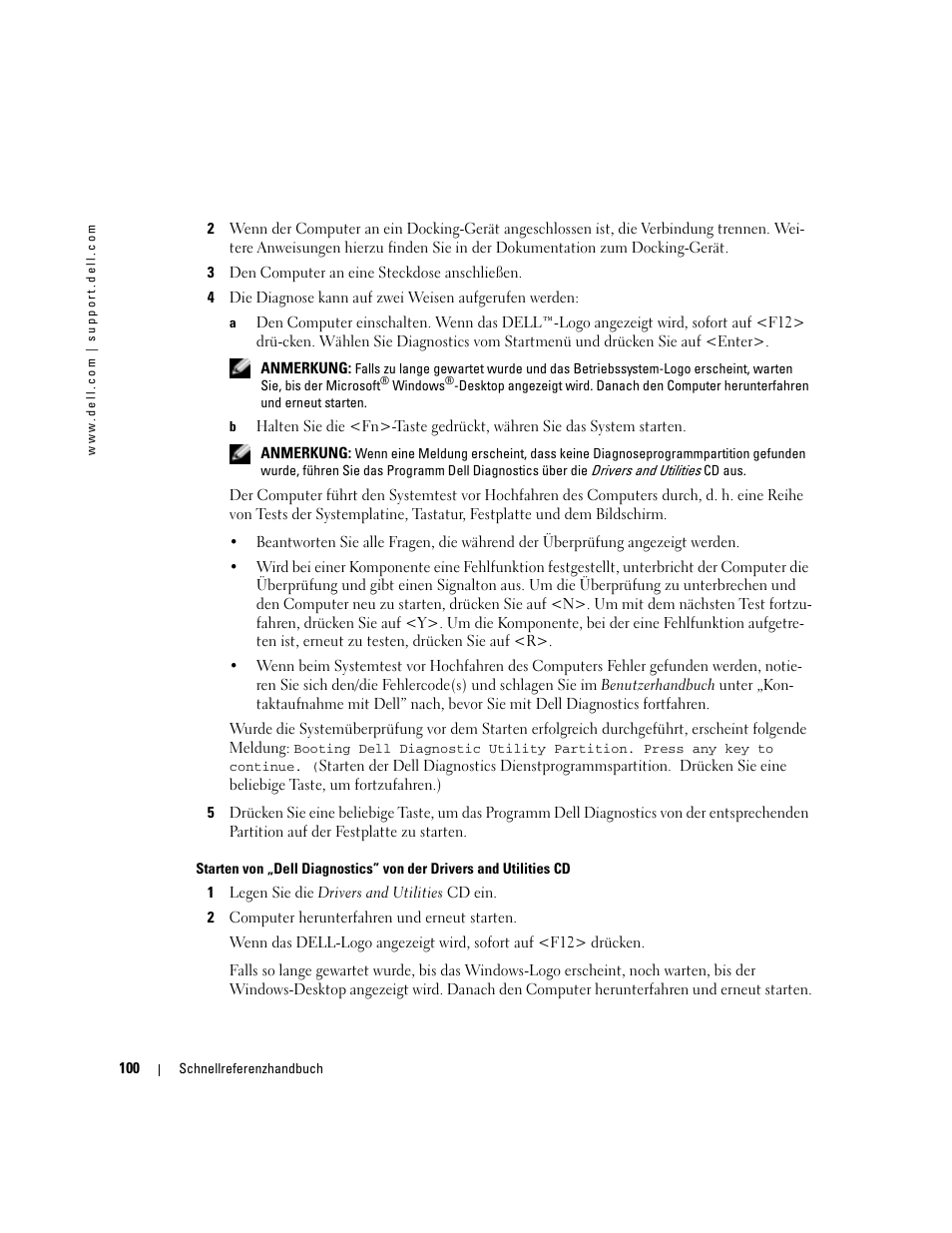 Dell Latitude D510 User Manual | Page 100 / 156