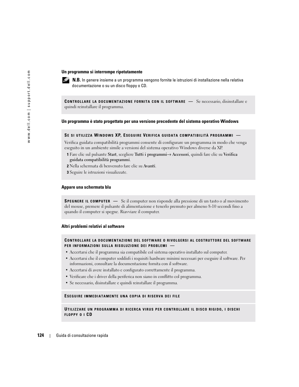 Dell Latitude D510 User Manual | Page 124 / 156