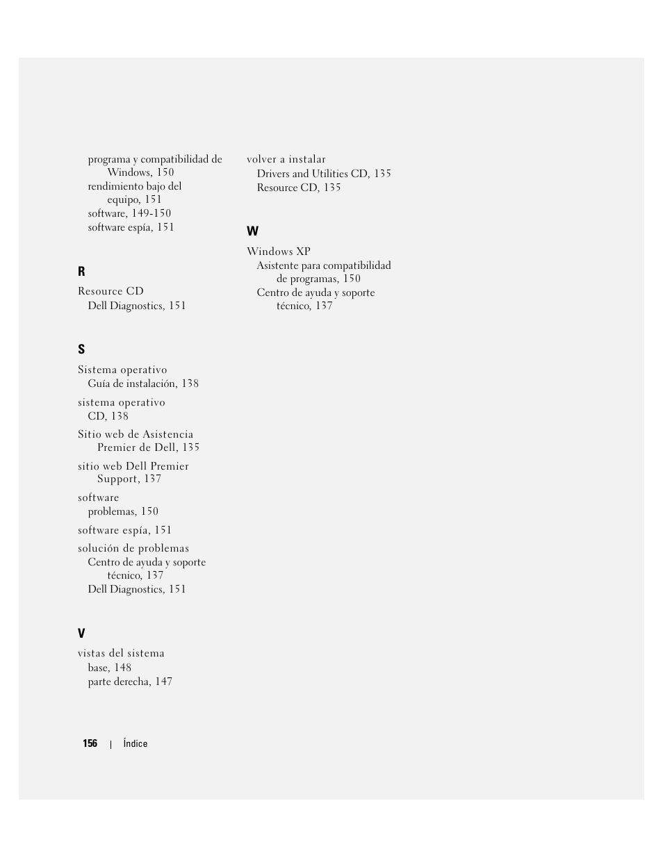 Dell Latitude D510 User Manual | Page 156 / 156