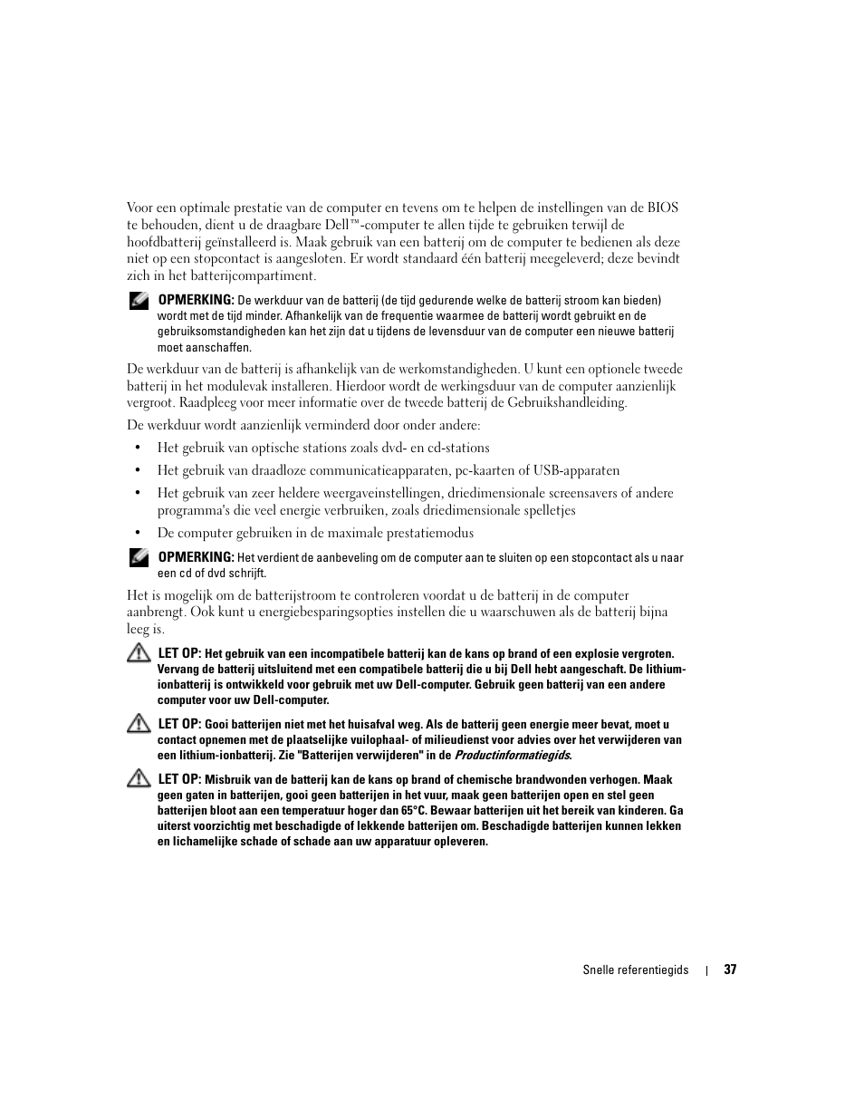 Dell Latitude D510 User Manual | Page 37 / 156