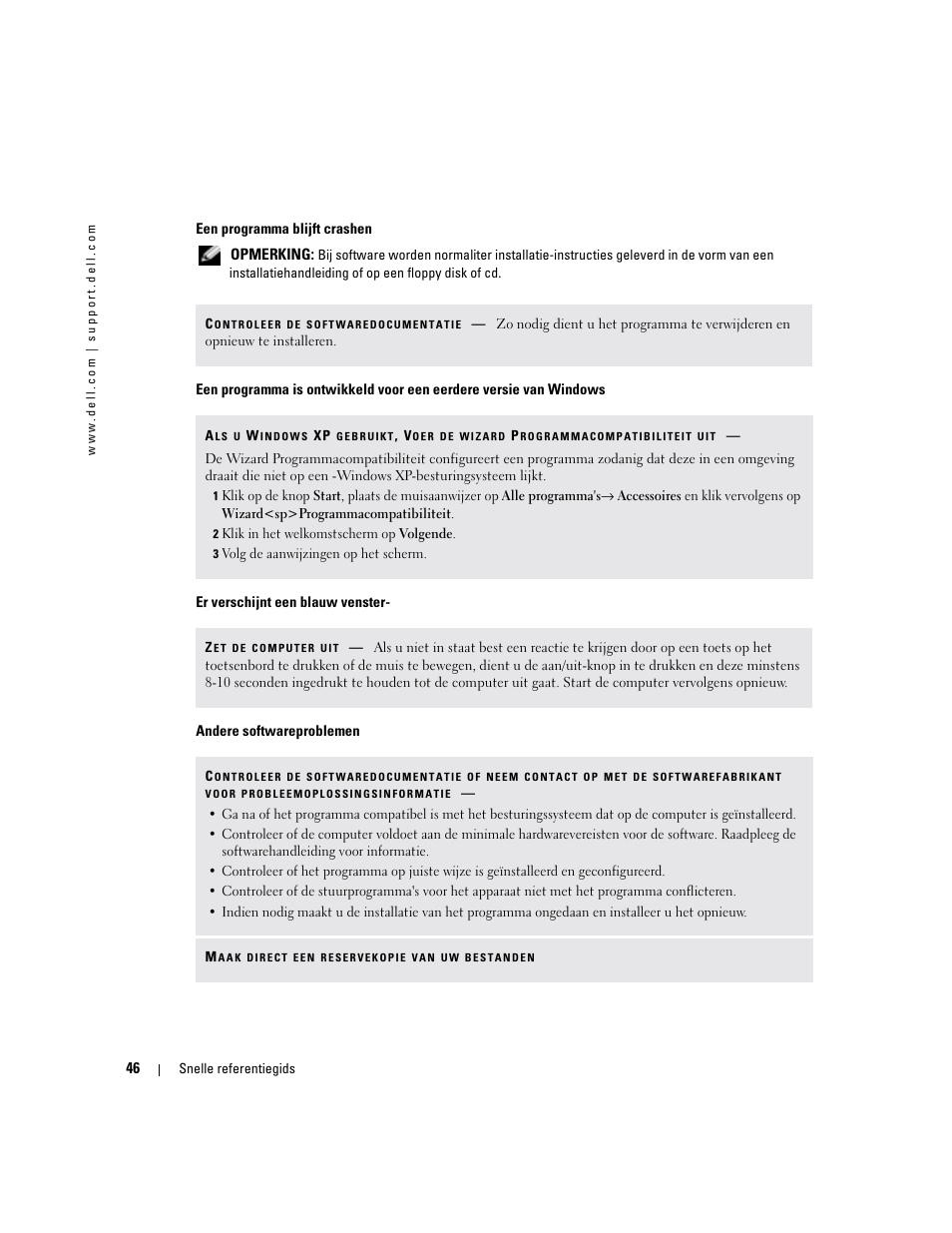 Dell Latitude D510 User Manual | Page 46 / 156