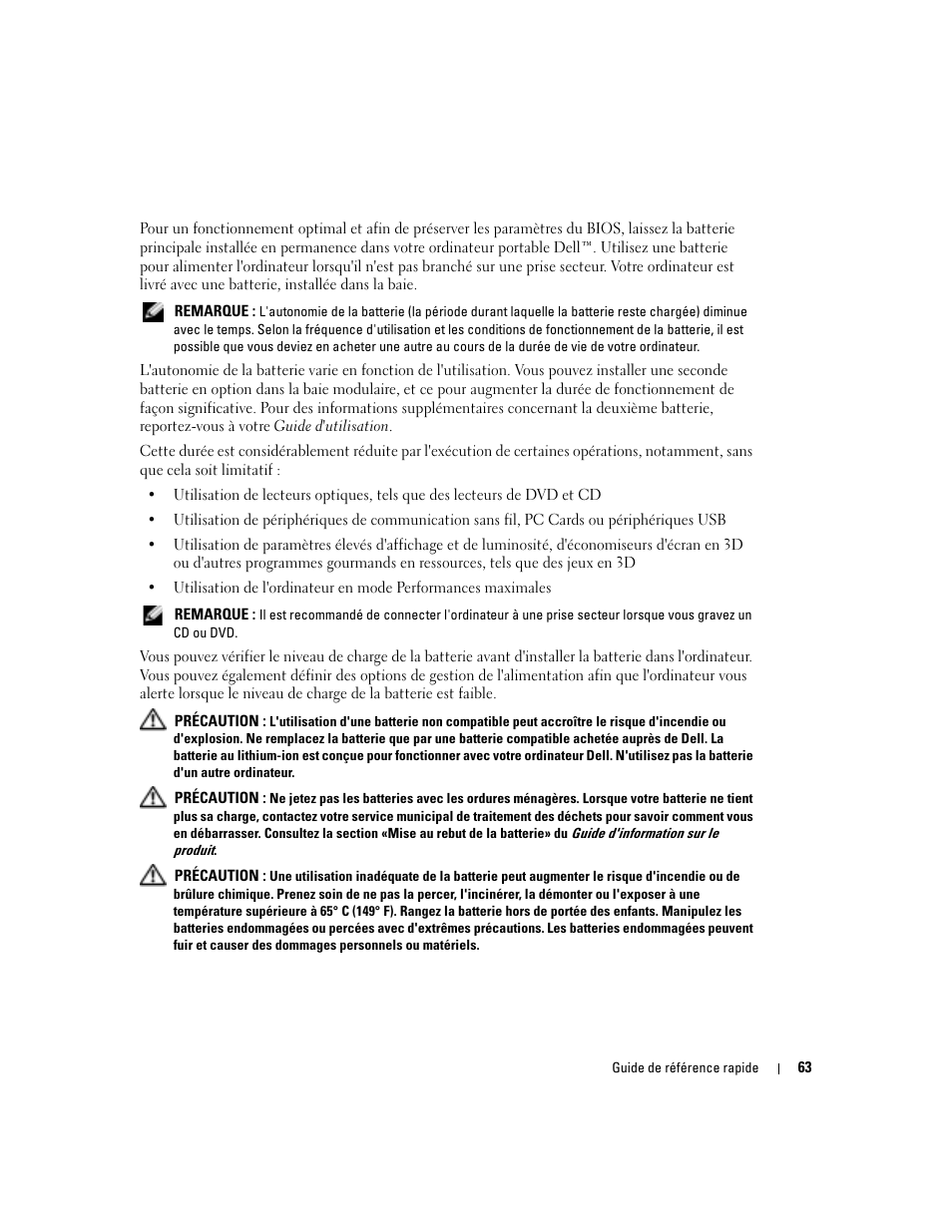 Dell Latitude D510 User Manual | Page 63 / 156