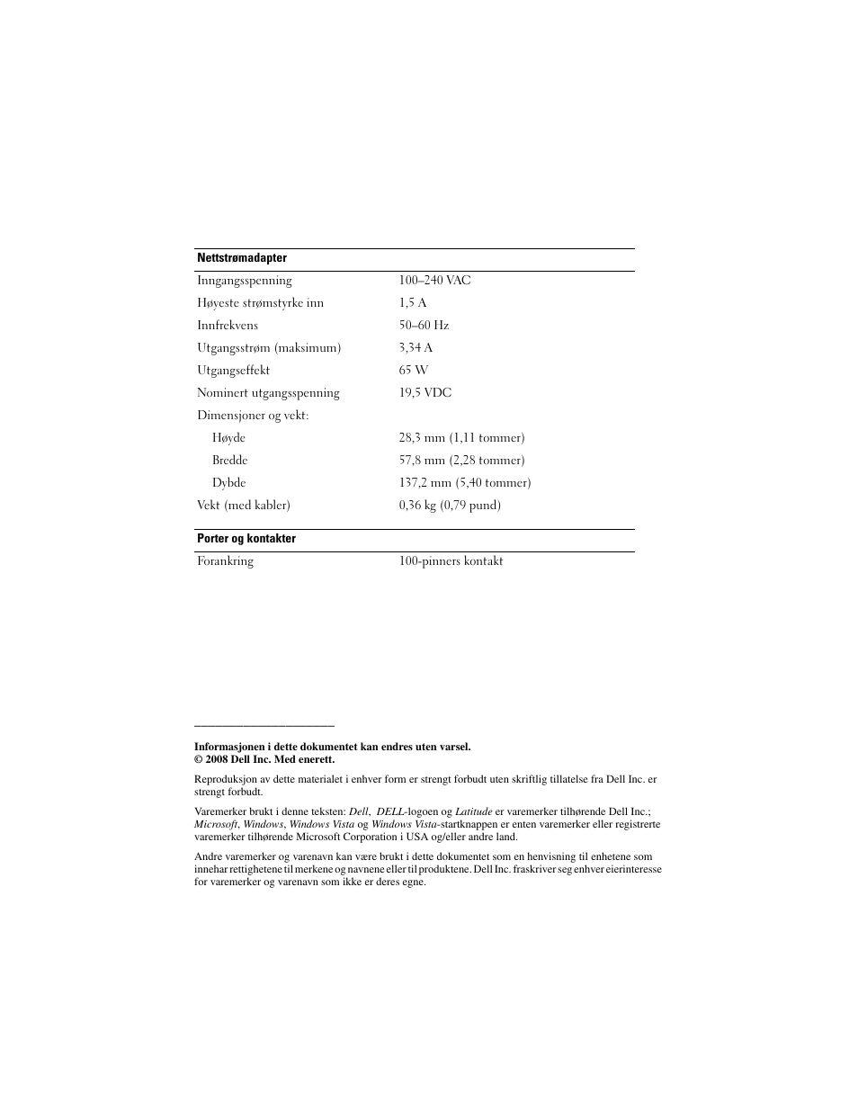 Dell Latitude XT2 (Early 2009) User Manual | Page 59 / 88