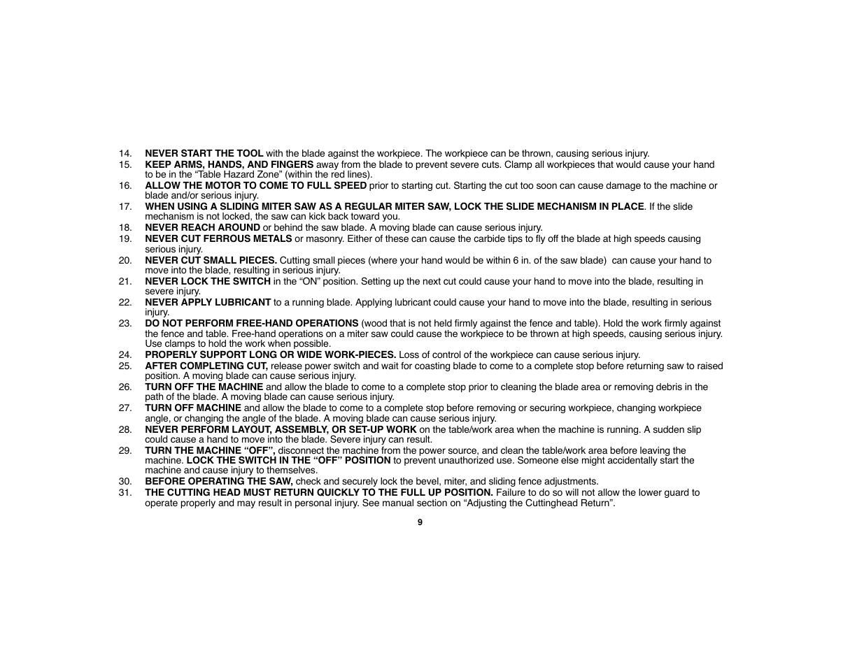 Black & Decker 90528012 User Manual | Page 9 / 88
