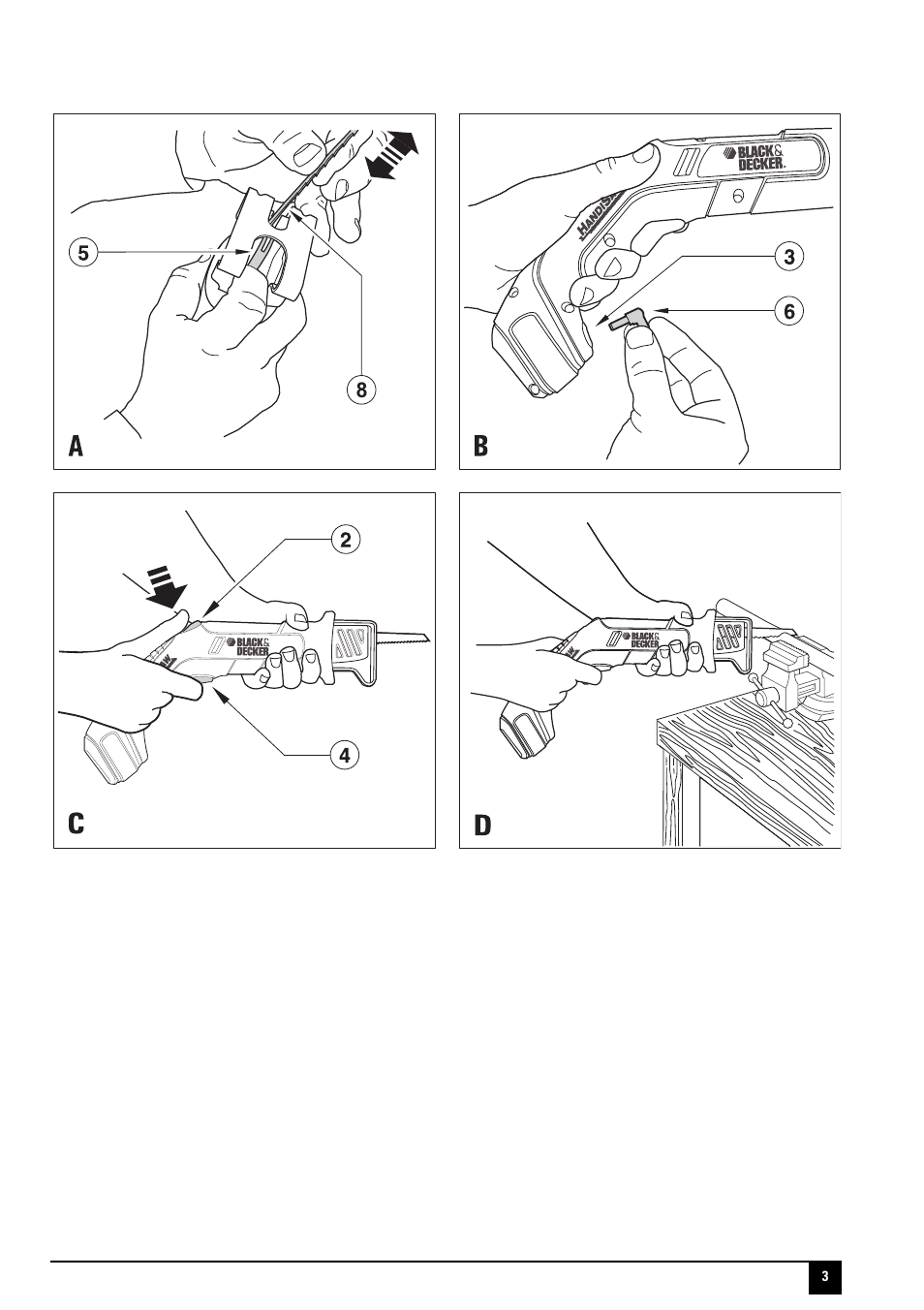 Black & Decker CHS6000-JP01 User Manual | Page 3 / 12