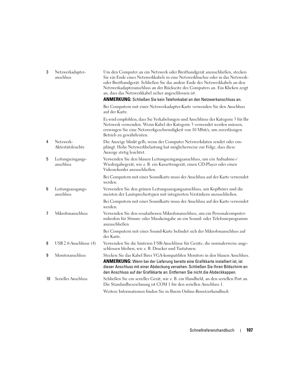 Dell OptiPlex 320 User Manual | Page 107 / 266