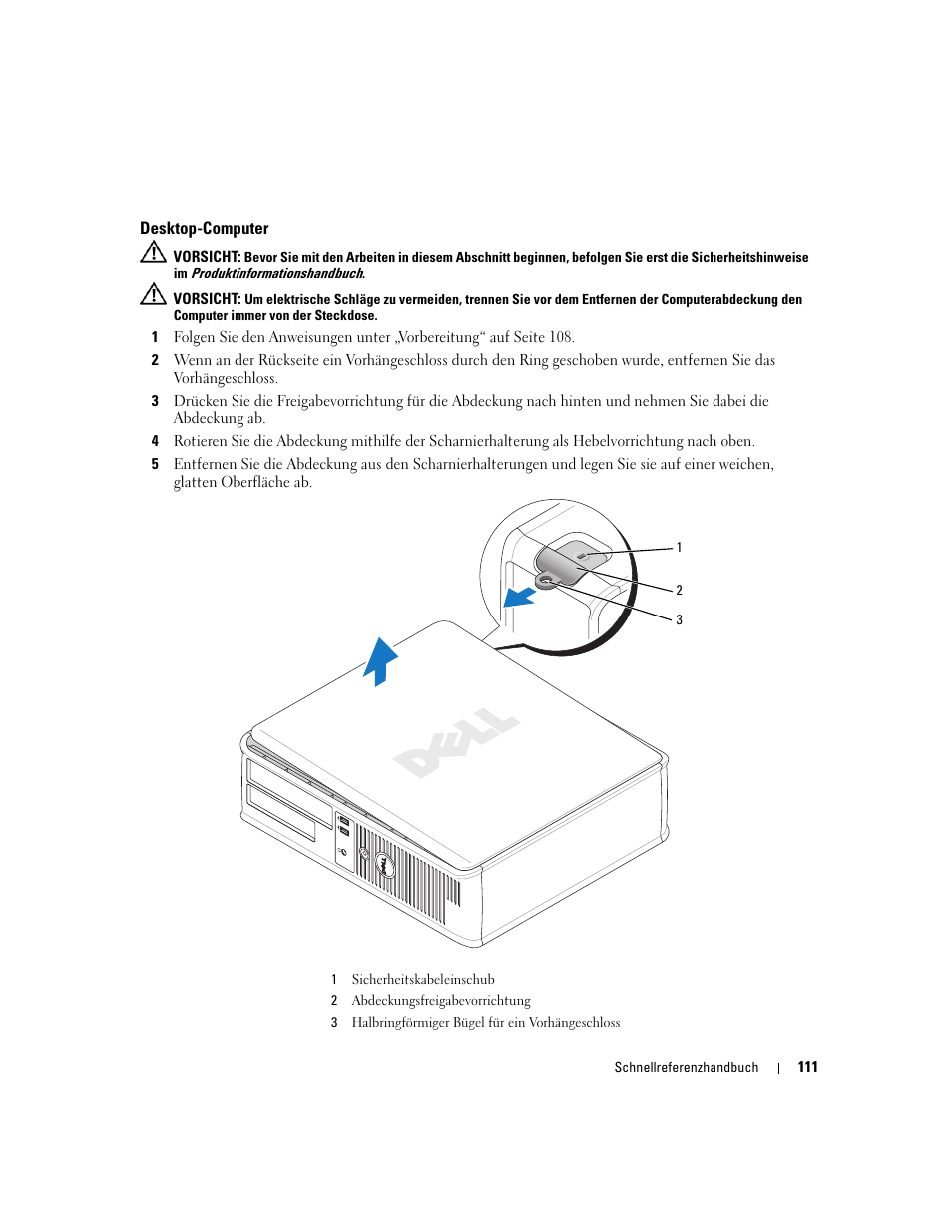 Desktop-computer | Dell OptiPlex 320 User Manual | Page 111 / 266