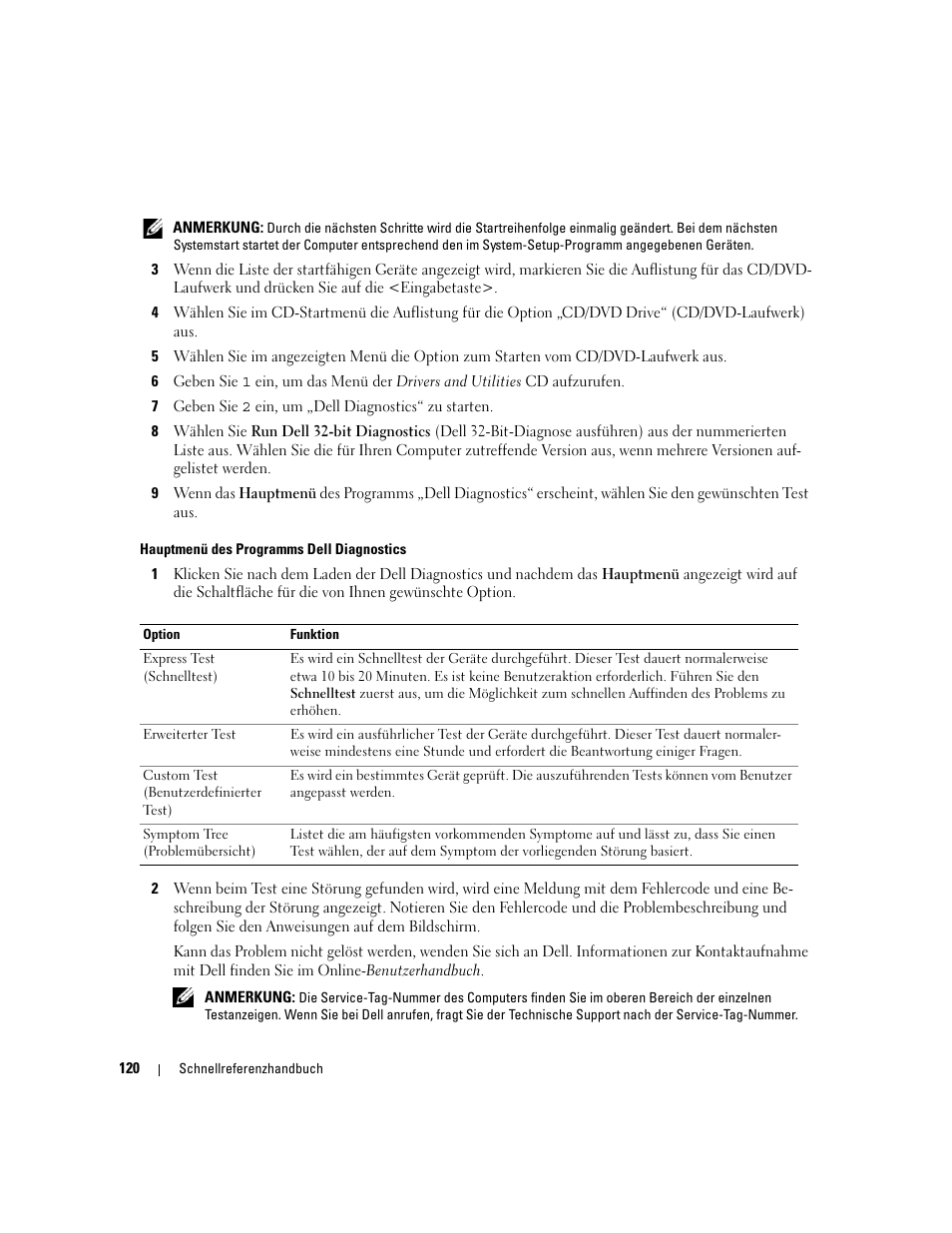 Dell OptiPlex 320 User Manual | Page 120 / 266