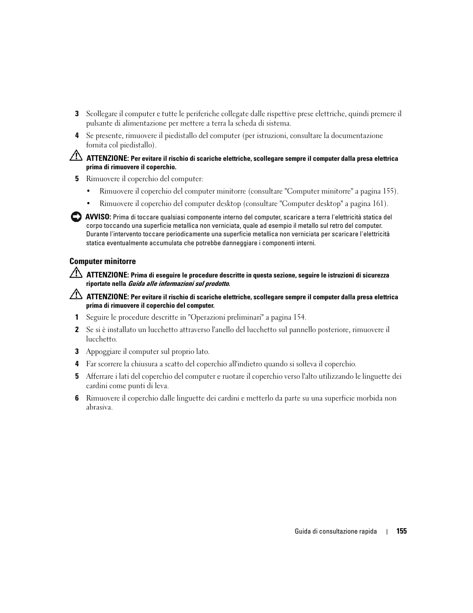 Computer minitorre | Dell OptiPlex 320 User Manual | Page 155 / 266