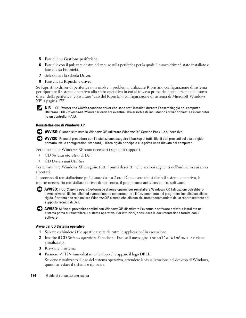 Dell OptiPlex 320 User Manual | Page 174 / 266
