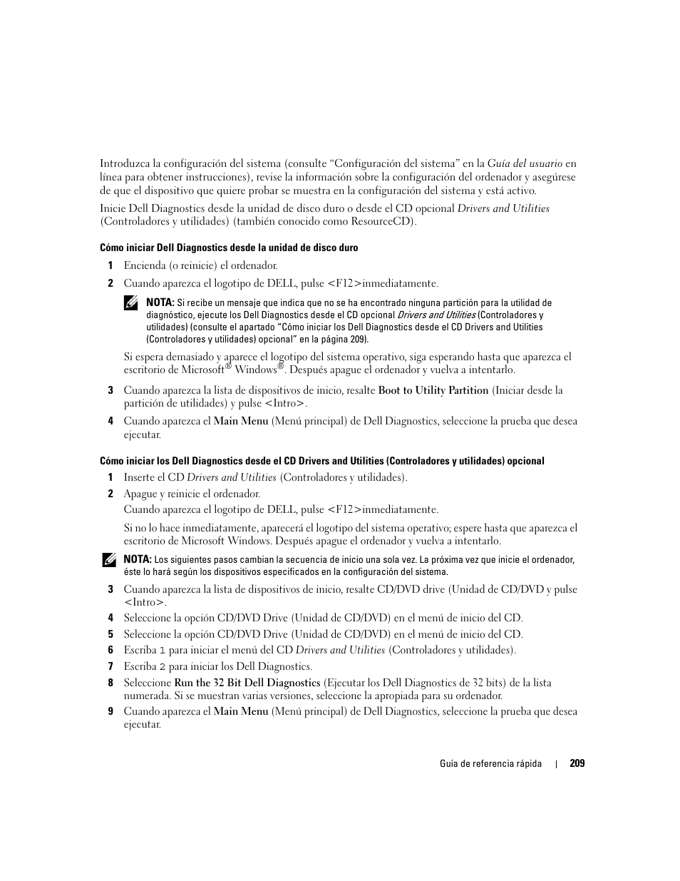 Dell OptiPlex 320 User Manual | Page 209 / 266