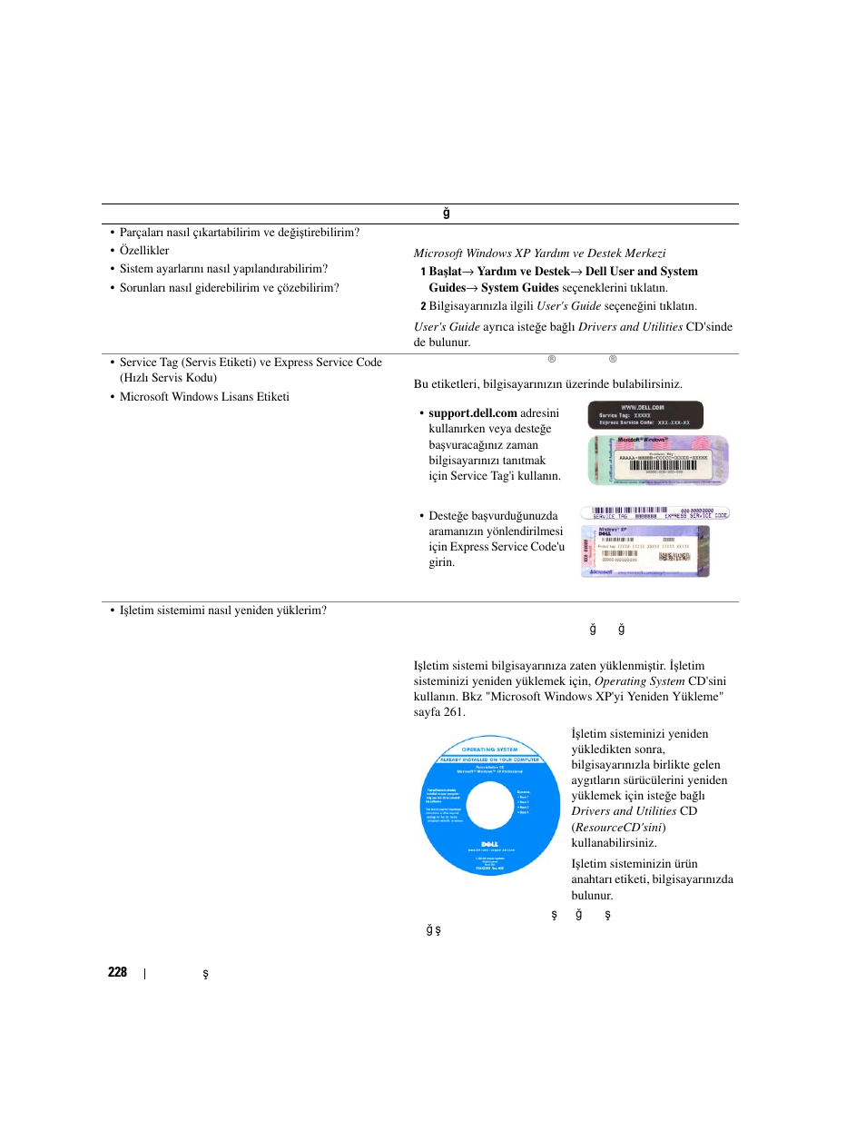 Dell OptiPlex 320 User Manual | Page 228 / 266
