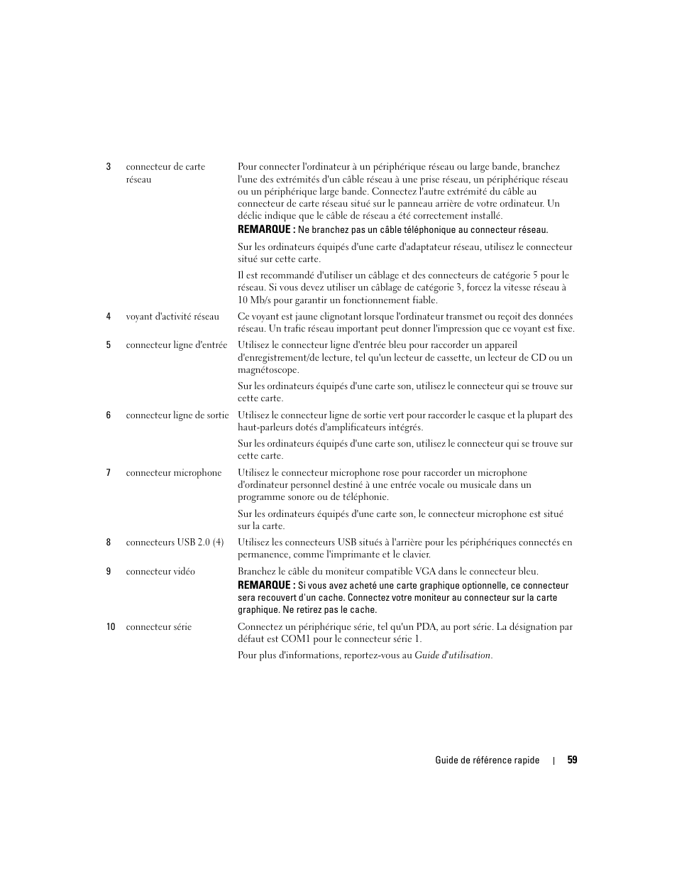 Dell OptiPlex 320 User Manual | Page 59 / 266