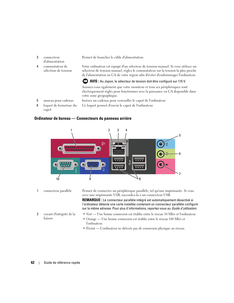 Dell OptiPlex 320 User Manual | Page 62 / 266