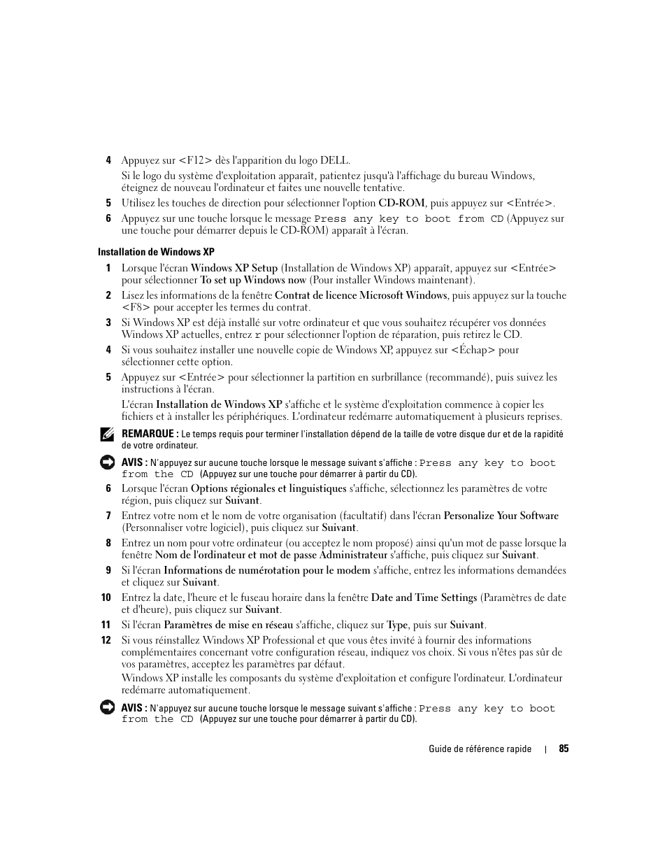 Dell OptiPlex 320 User Manual | Page 85 / 266