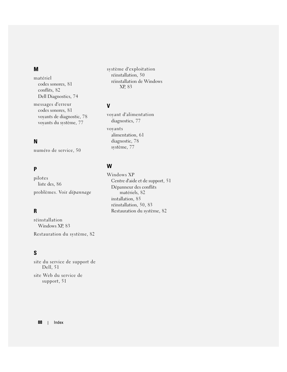 Dell OptiPlex 320 User Manual | Page 88 / 266