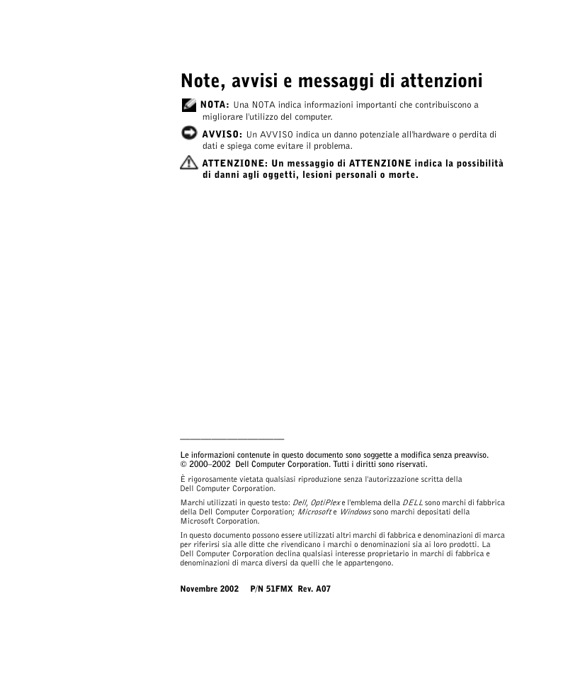 Dell OptiPlex GX270 User Manual | Page 55 / 106