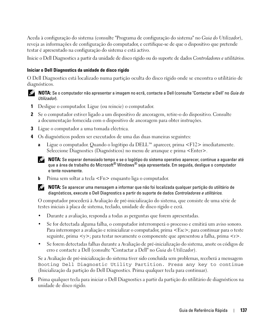 Dell Latitude D631 (Early 2009) User Manual | Page 137 / 166