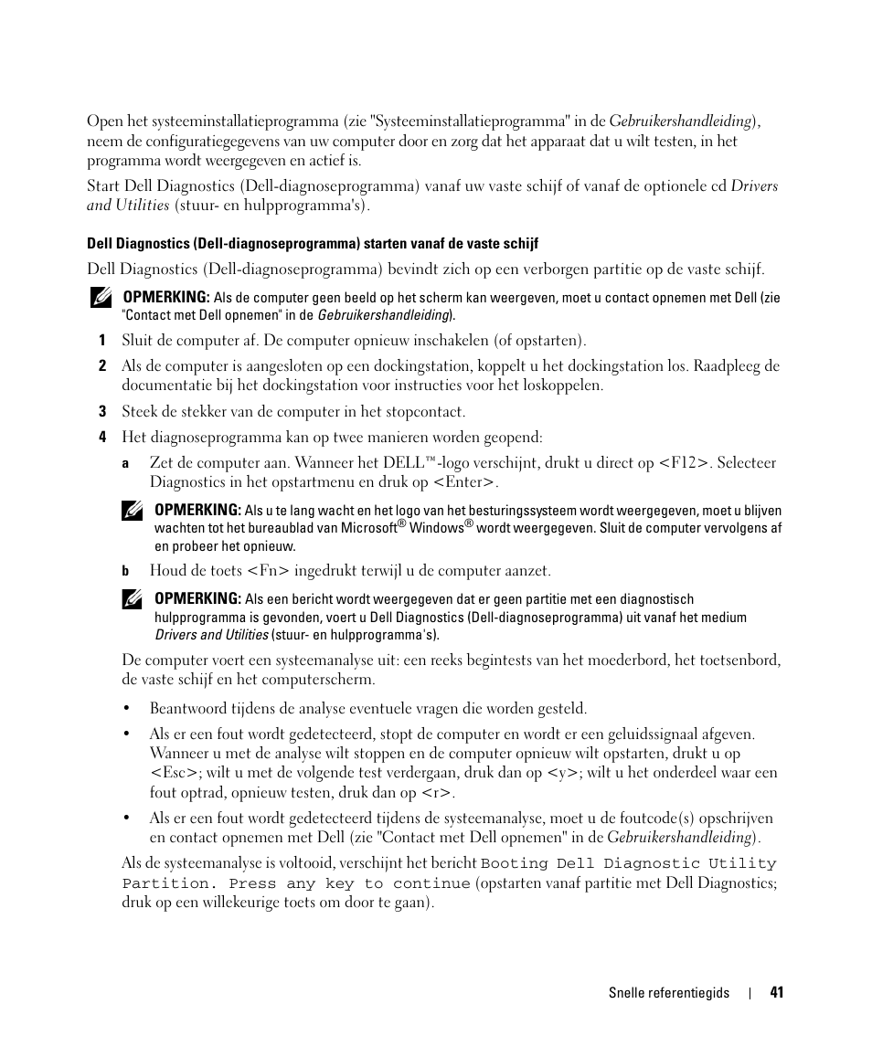 Dell Latitude D631 (Early 2009) User Manual | Page 41 / 166