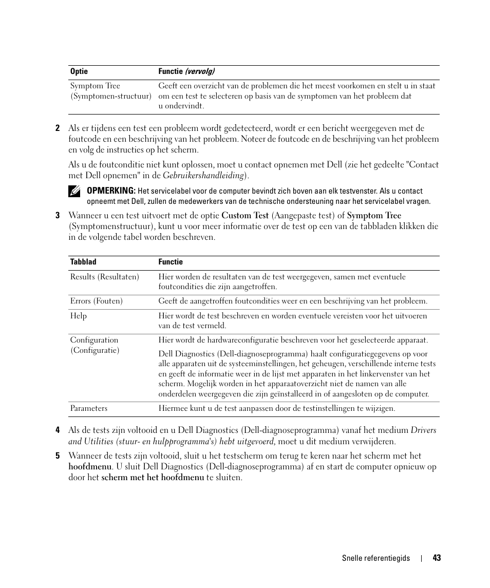 Dell Latitude D631 (Early 2009) User Manual | Page 43 / 166