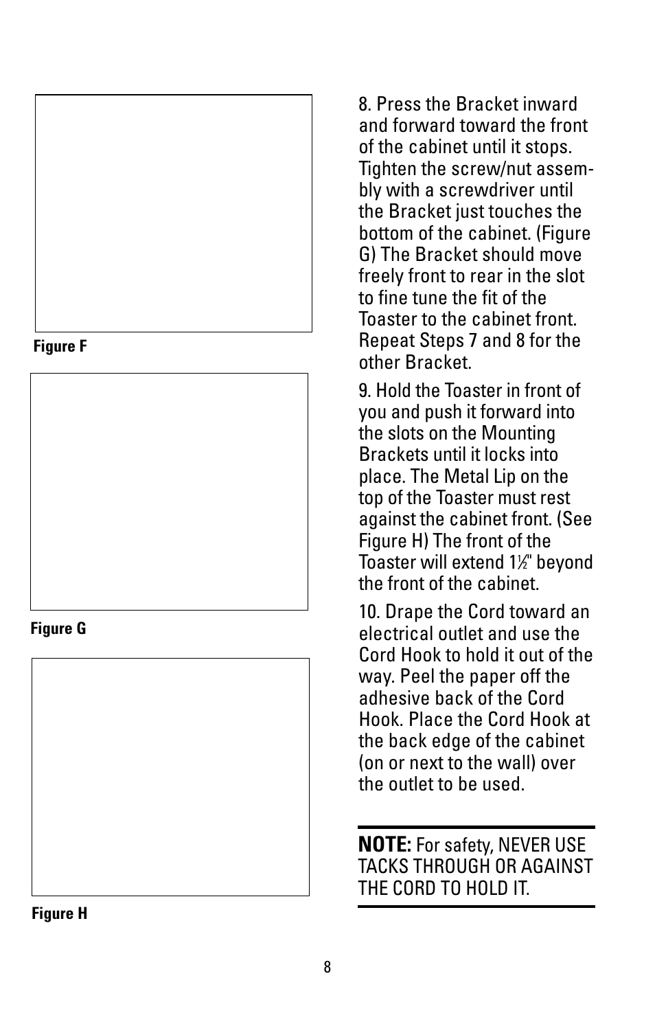Black & Decker T1000 User Manual | Page 8 / 24