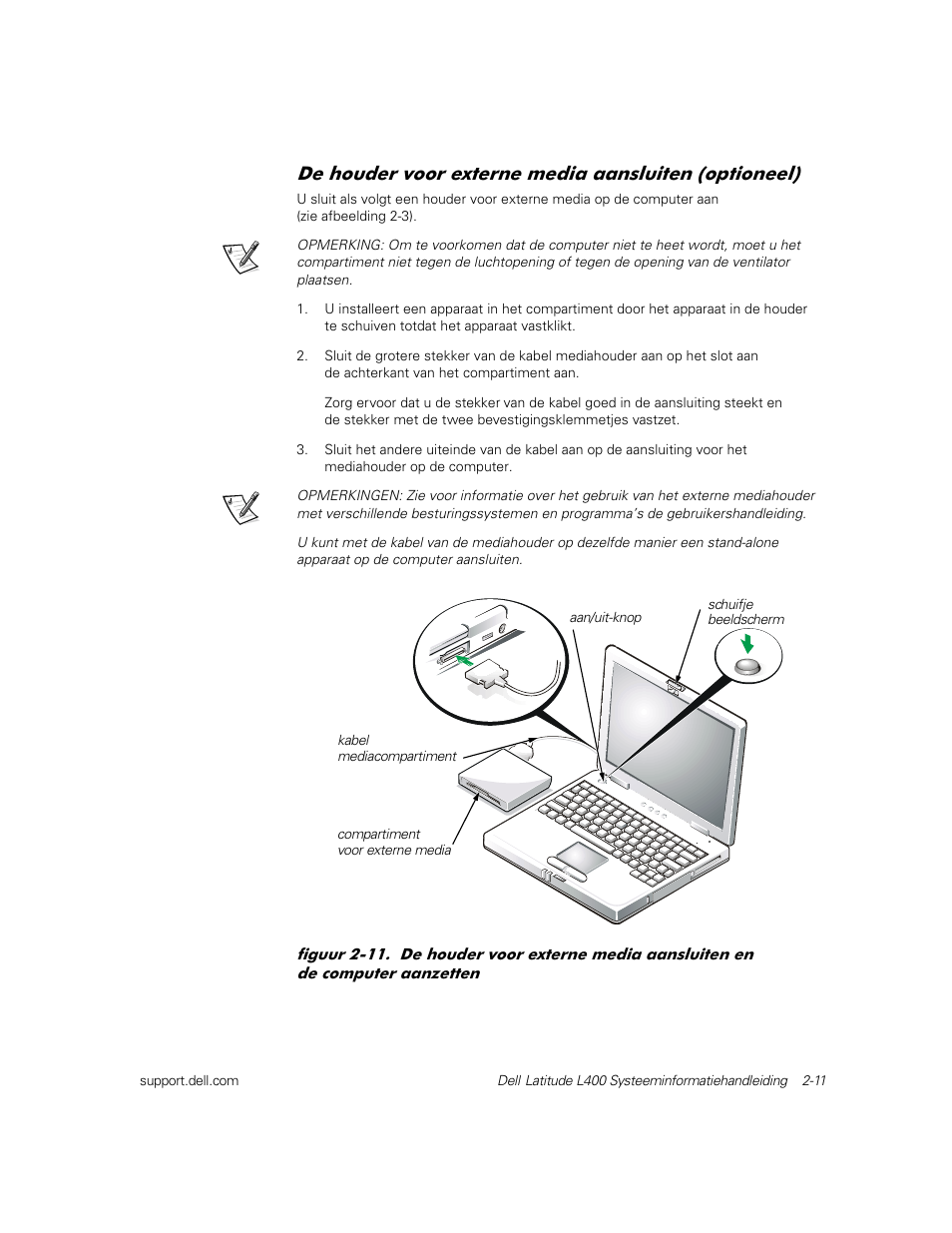 H krxghu yrru h[whuqh phgld ddqvoxlwhq rswlrqhho | Dell Latitude L400 User Manual | Page 41 / 126