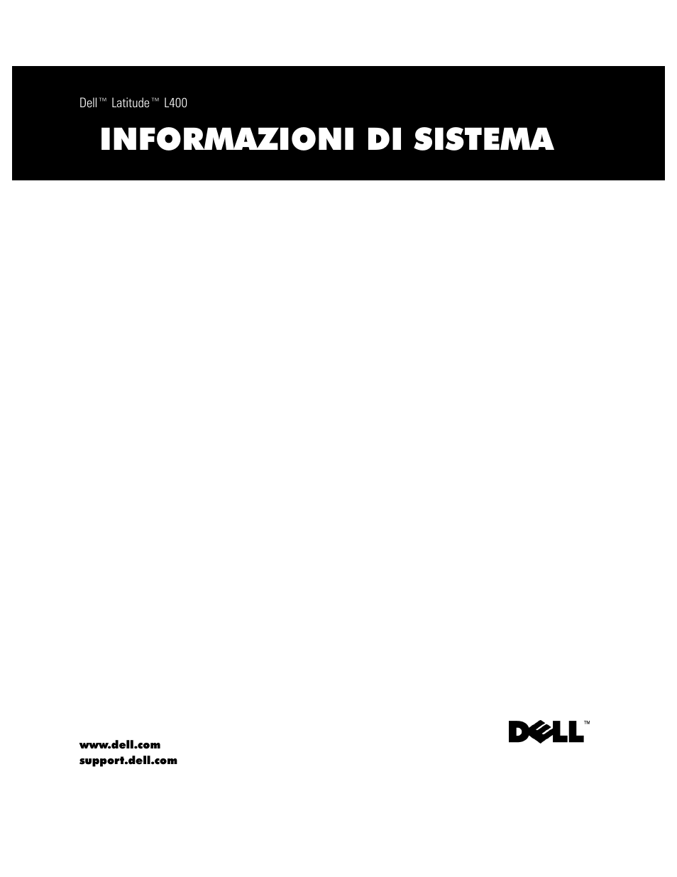 Dell Latitude L400 User Manual | Page 79 / 126