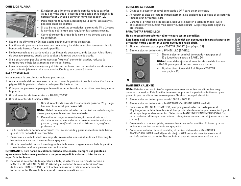 Rotate knob past 20 then se t to des ired tim e | Black & Decker CTO800 User Manual | Page 17 / 23