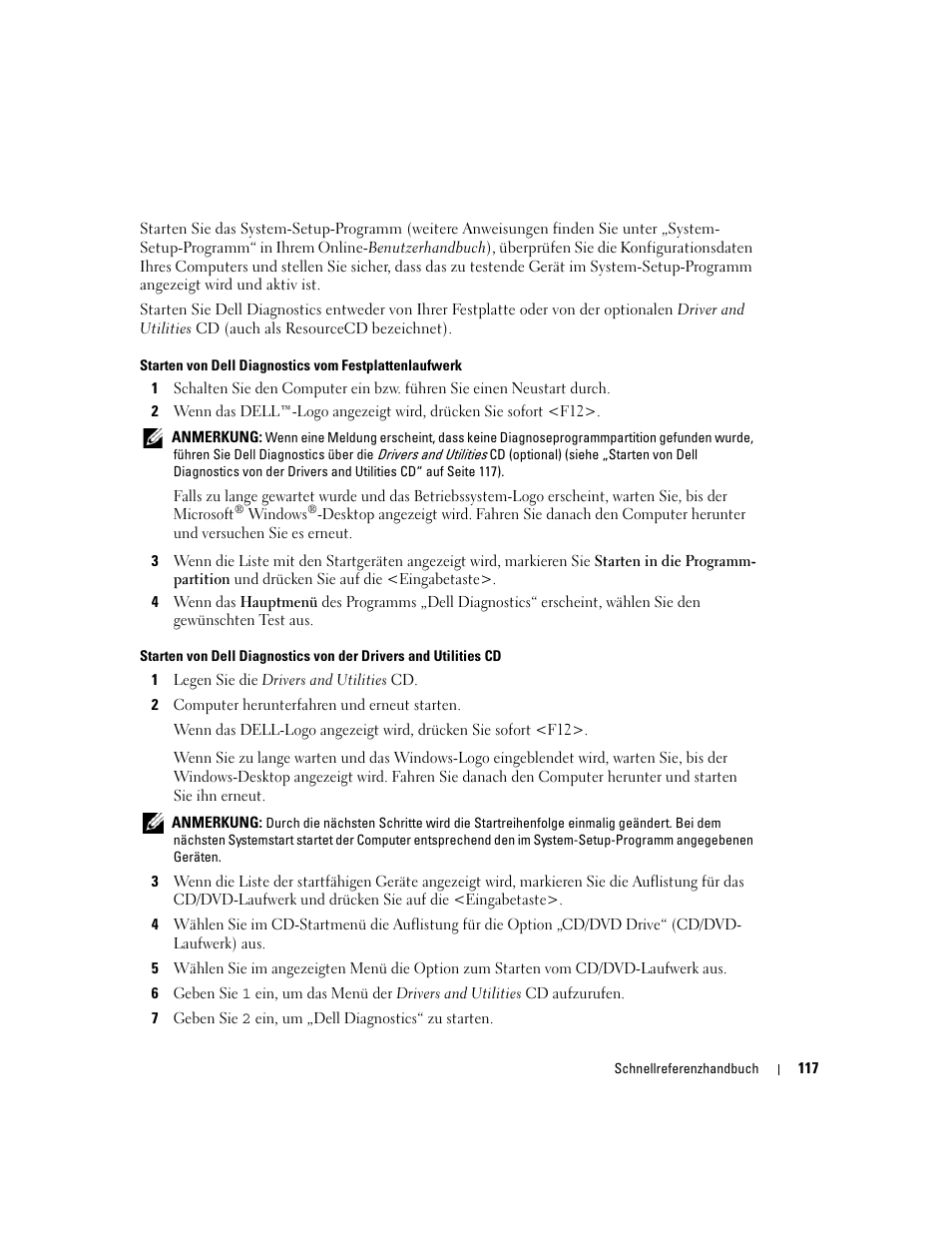 Dell OptiPlex GX520 User Manual | Page 117 / 266
