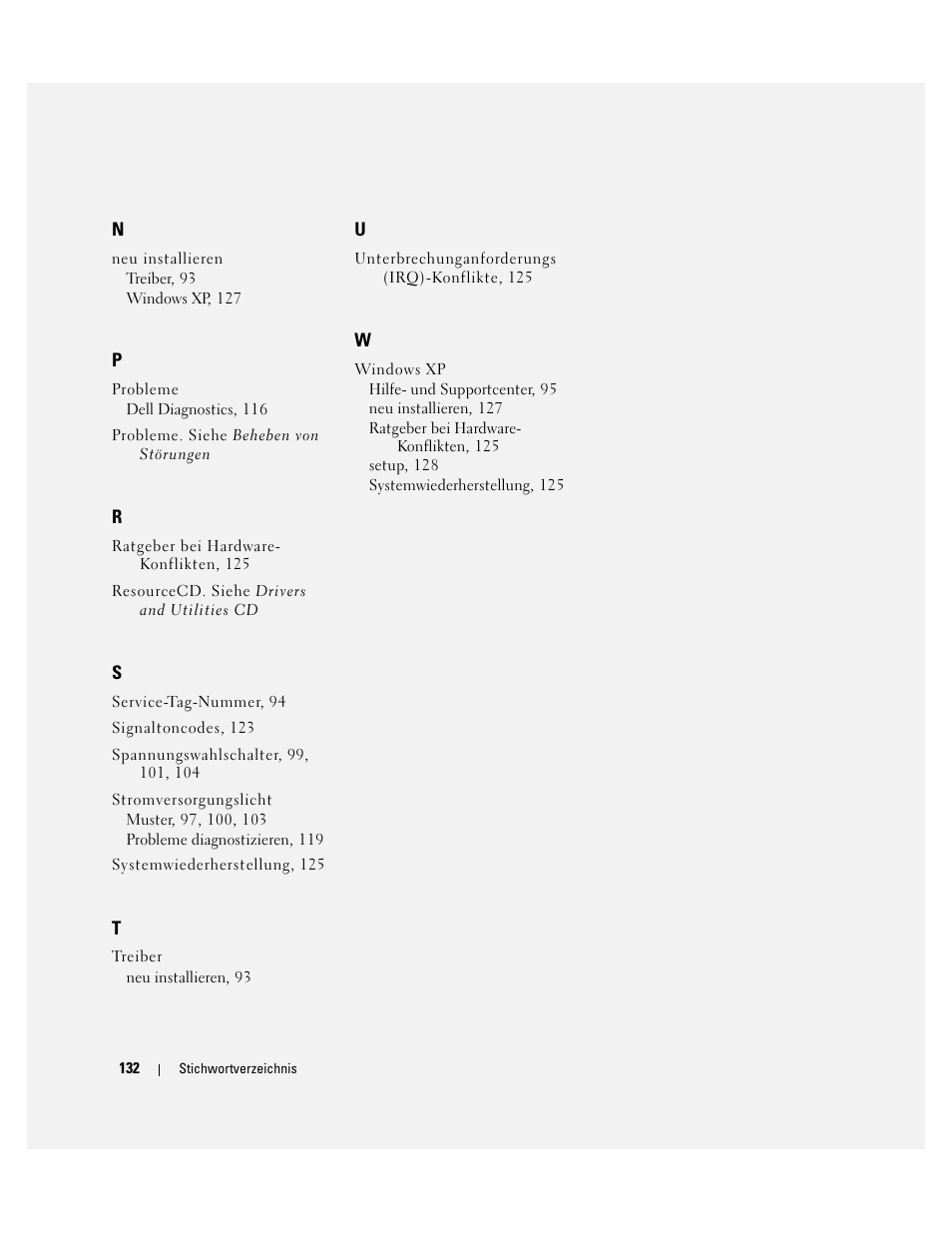 Dell OptiPlex GX520 User Manual | Page 132 / 266