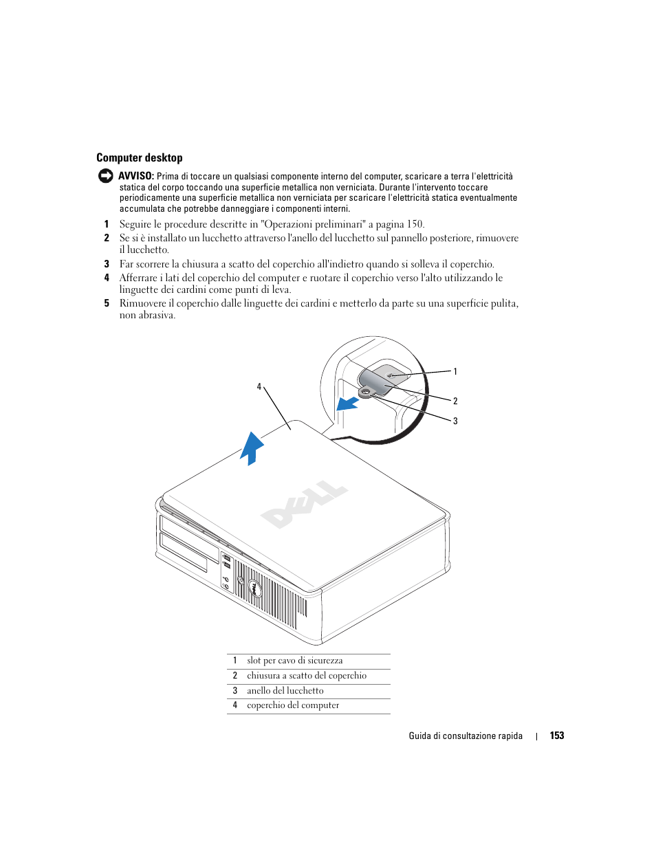 Computer desktop | Dell OptiPlex GX520 User Manual | Page 153 / 266