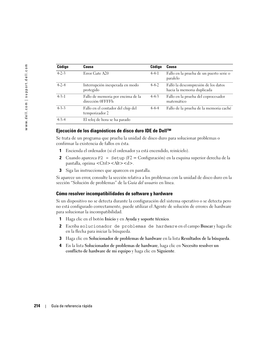 Dell OptiPlex GX520 User Manual | Page 214 / 266