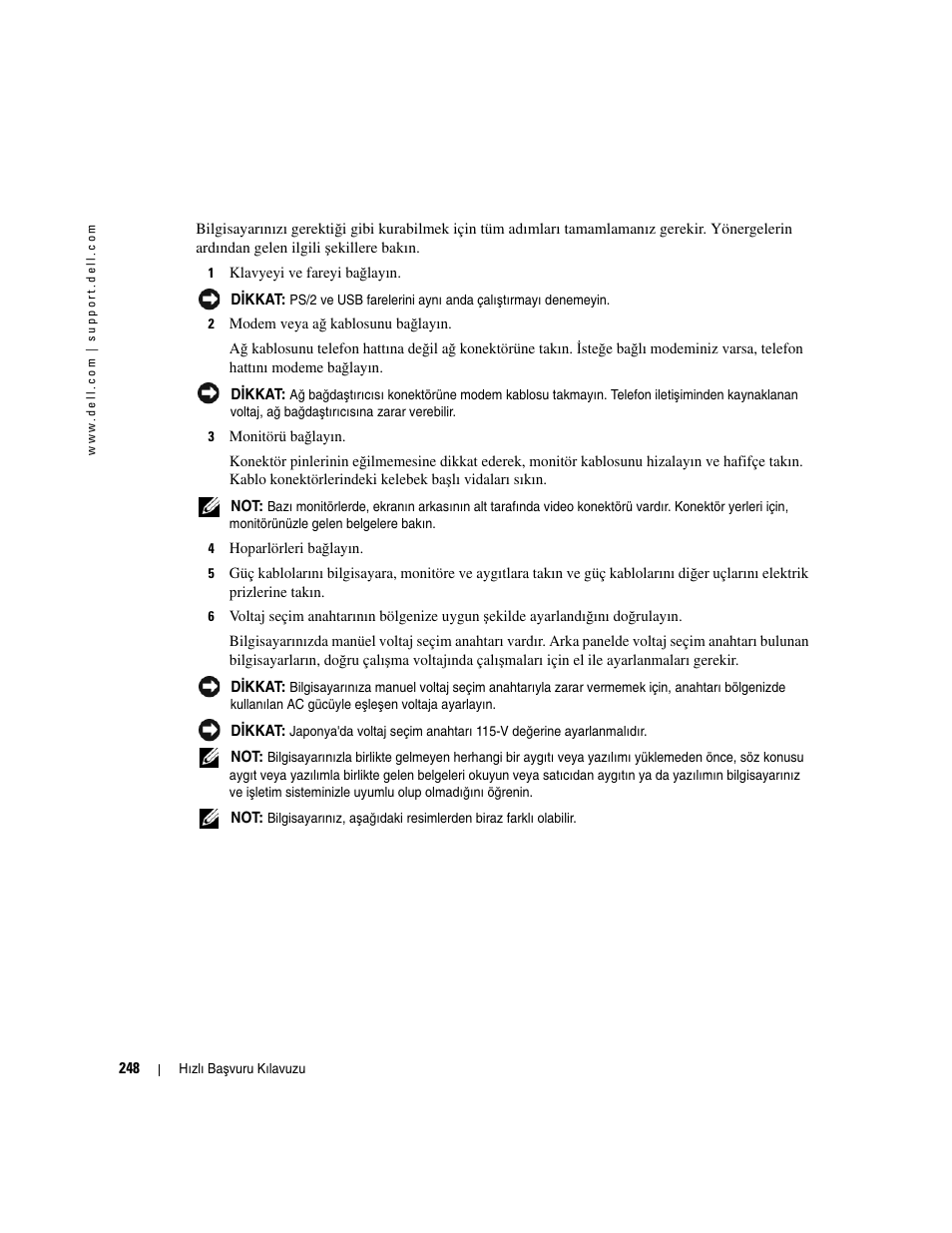 Dell OptiPlex GX520 User Manual | Page 248 / 266