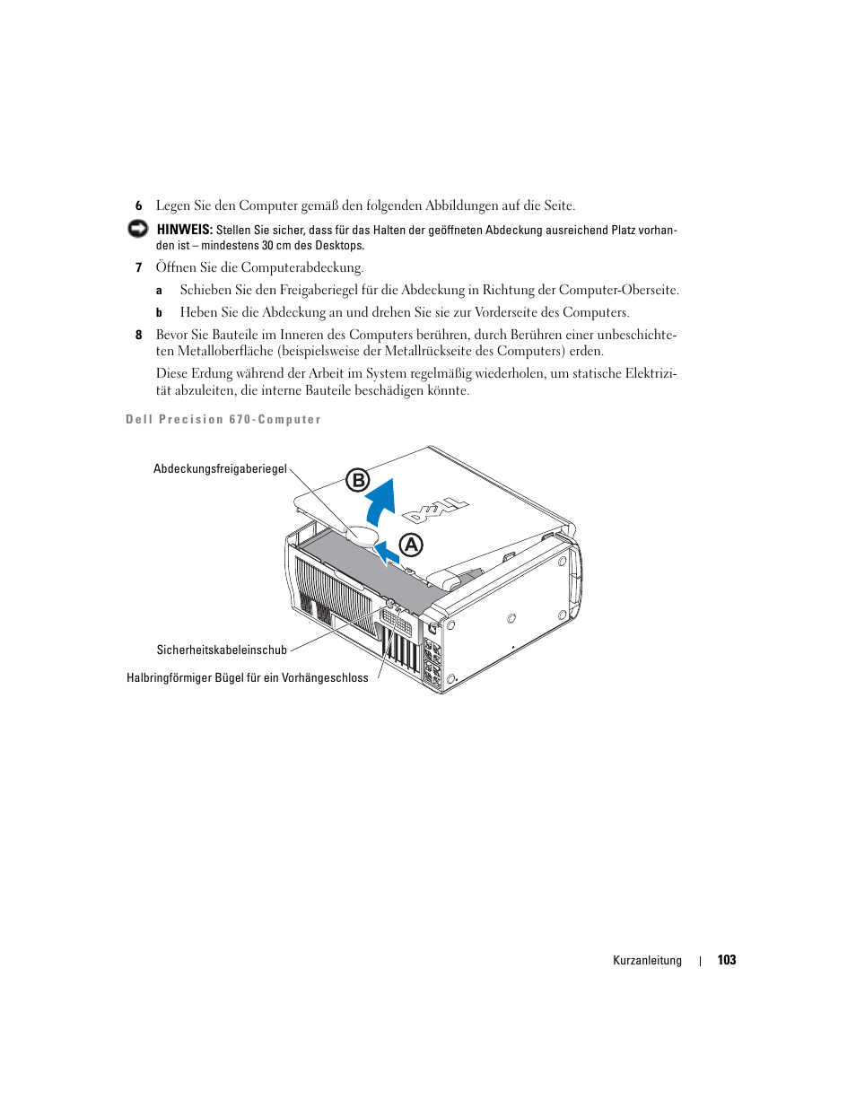 Dell Precision 670 User Manual | Page 103 / 210