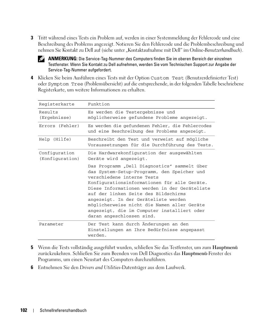 Dell Latitude D830 (Early 2007) User Manual | Page 102 / 156