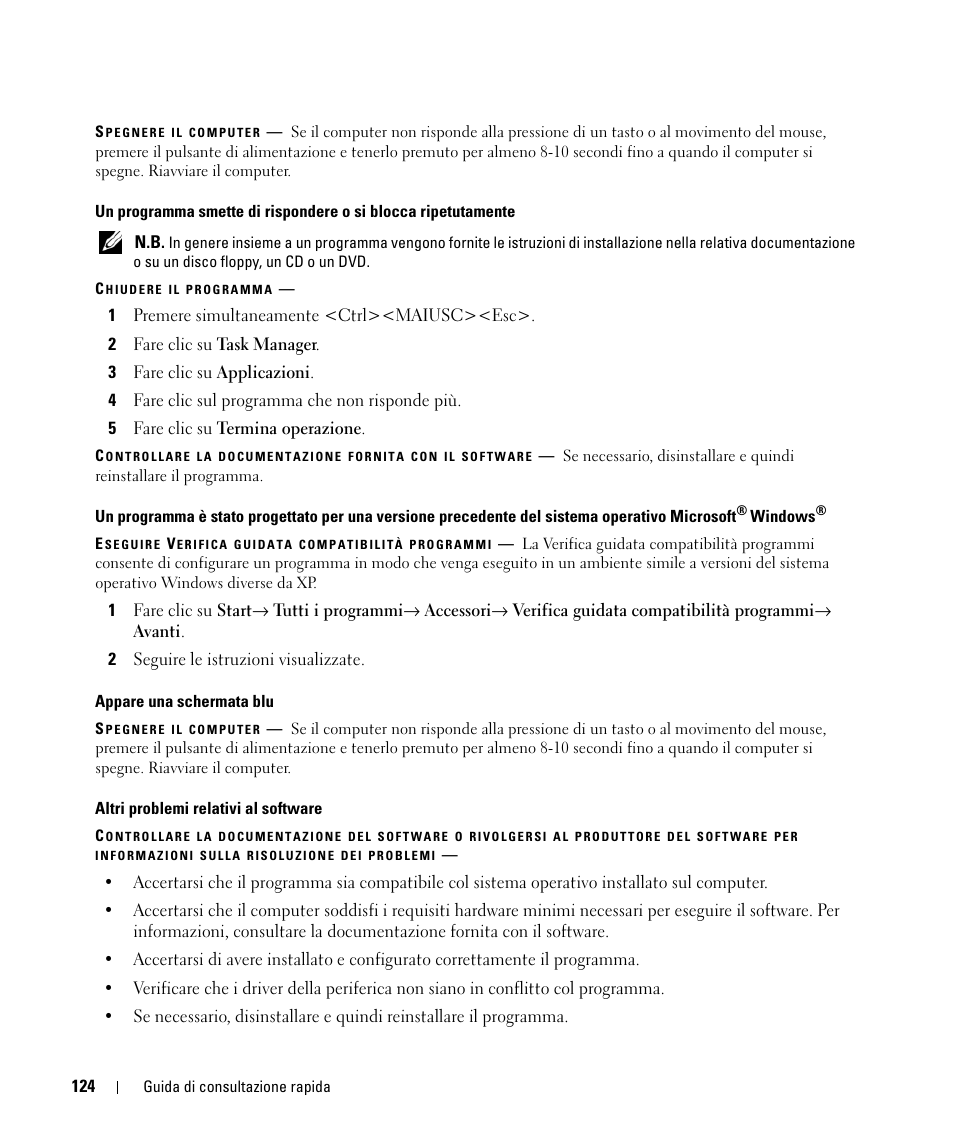 Dell Latitude D830 (Early 2007) User Manual | Page 124 / 156