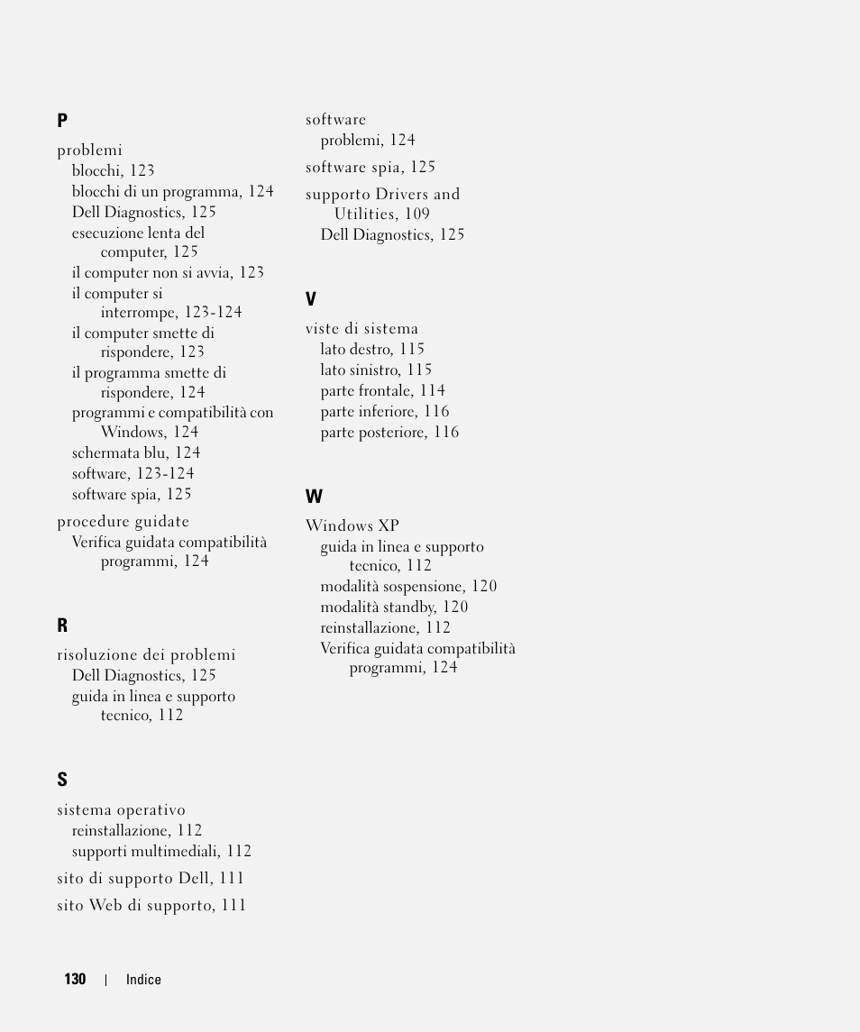 Dell Latitude D830 (Early 2007) User Manual | Page 130 / 156