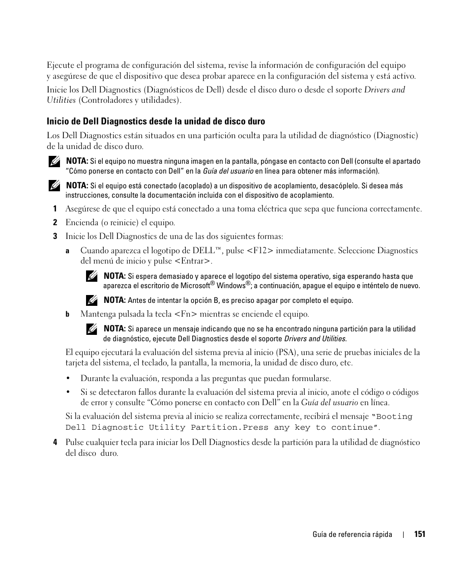 Dell Latitude D830 (Early 2007) User Manual | Page 151 / 156
