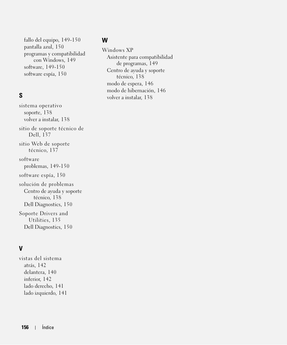 Dell Latitude D830 (Early 2007) User Manual | Page 156 / 156