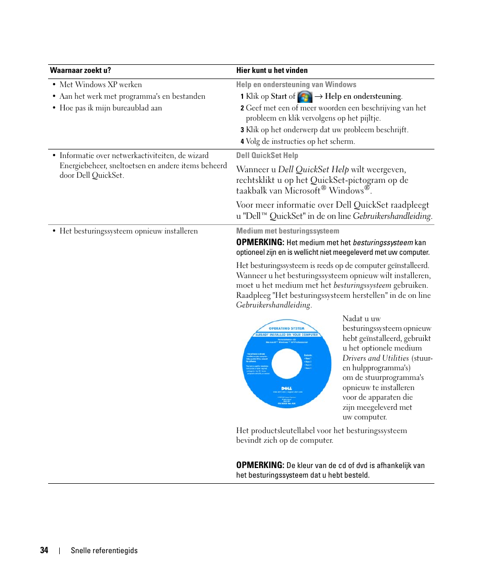 Dell Latitude D830 (Early 2007) User Manual | Page 34 / 156