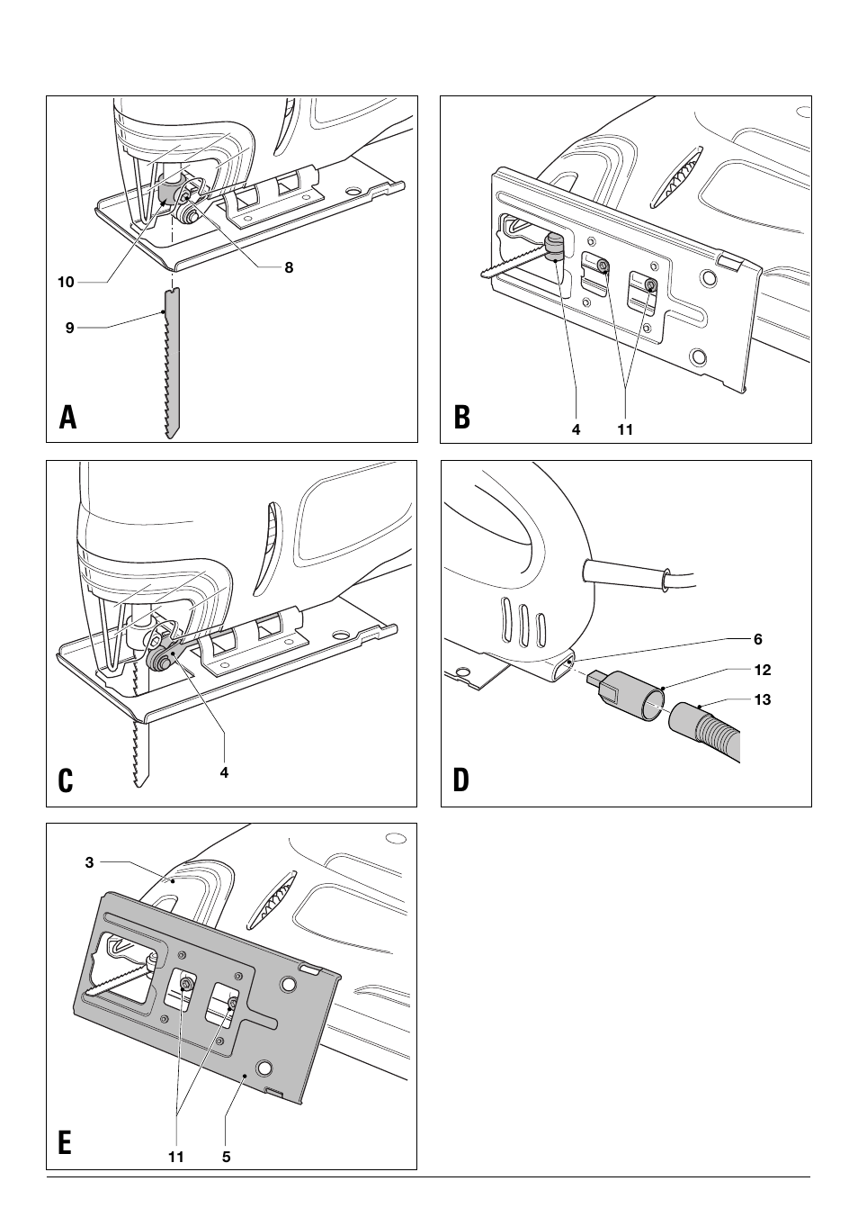 Ec b d a | Black & Decker 487843-00 User Manual | Page 2 / 8