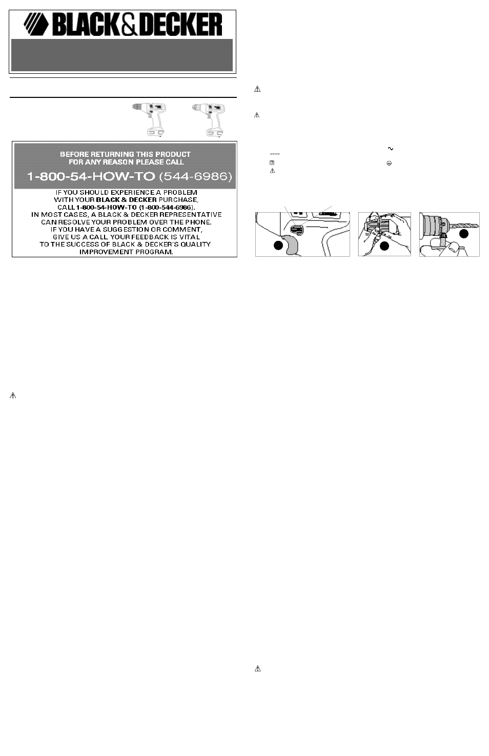 Black & Decker 9089KB User Manual | 5 pages