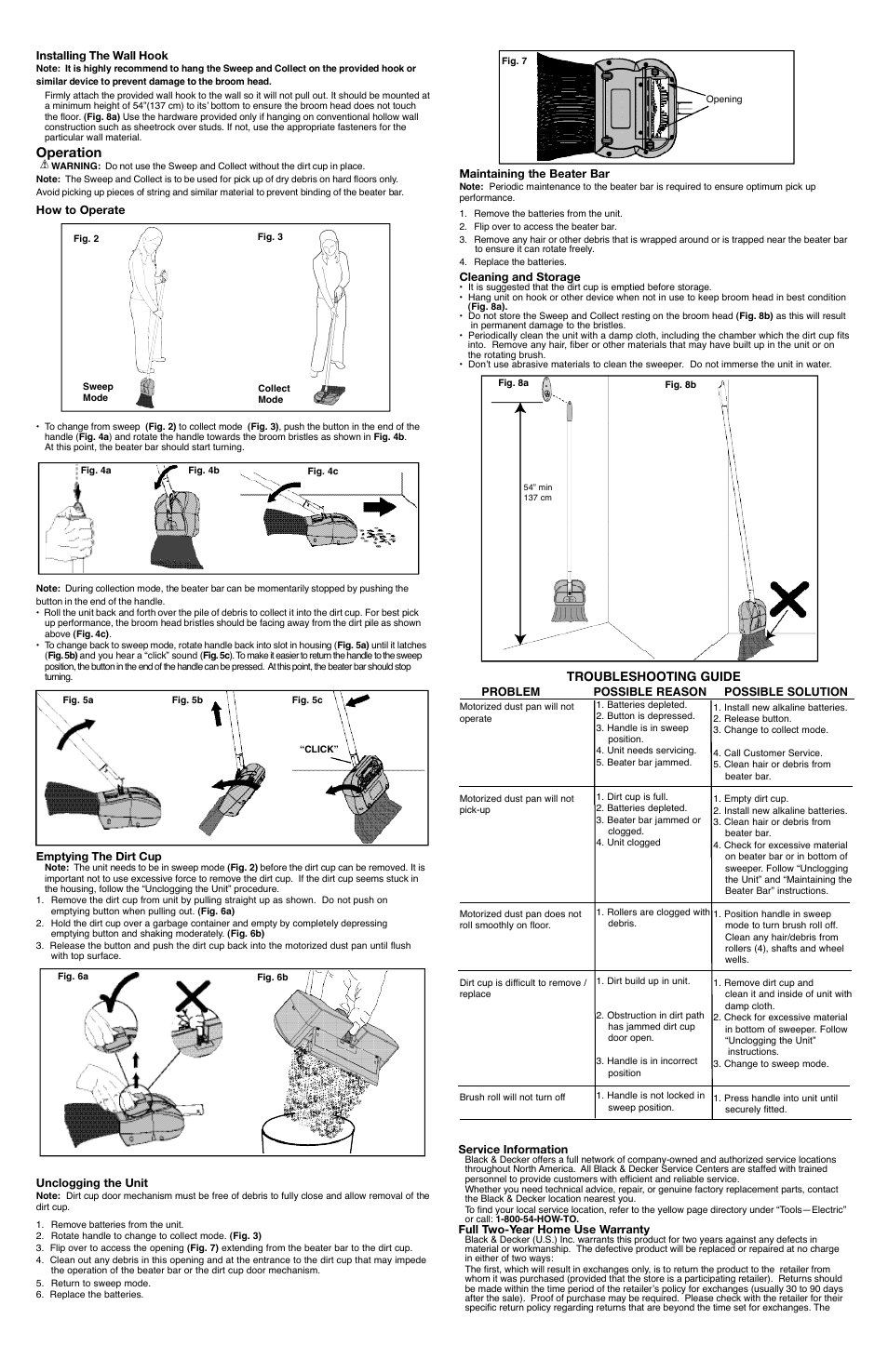 Operation | Black & Decker SNC100B User Manual | Page 2 / 7